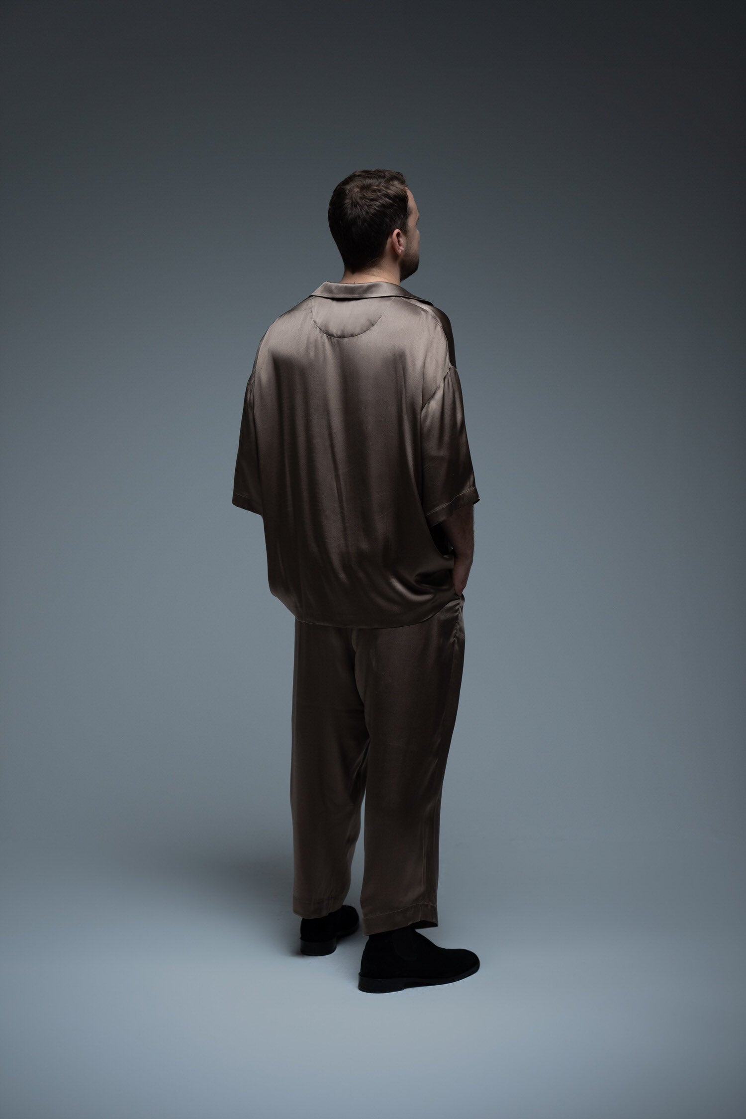 FLUID DRAWSTRING TROUSERS