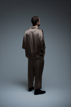 FLUID DRAWSTRING TROUSERS